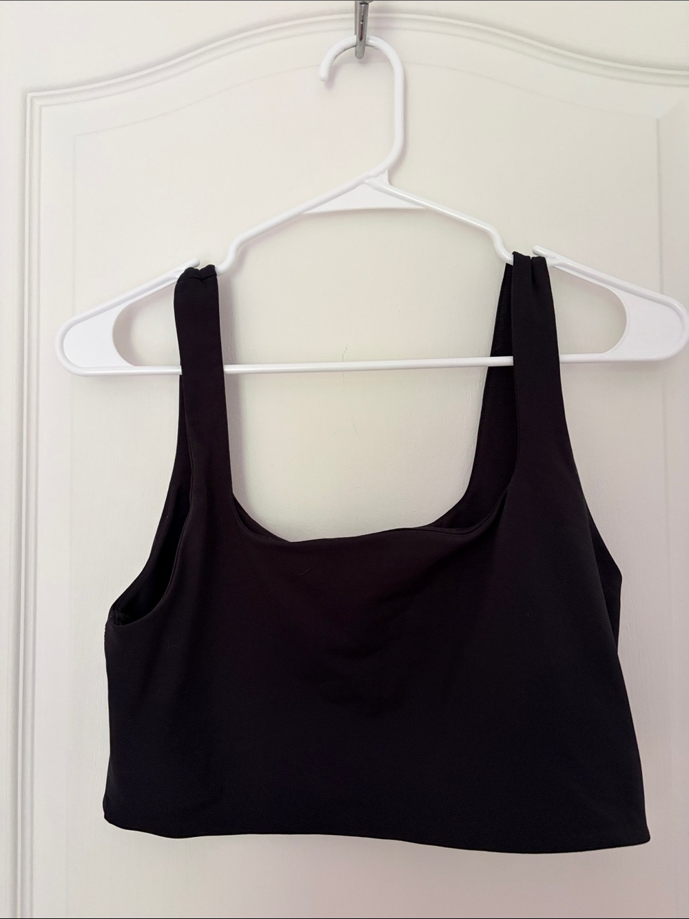 Garage Black Cropped Tank Crop Top